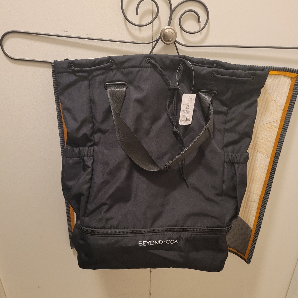 Beyond Yoga Black Tote Bag